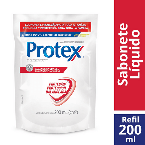 Sabonete Líquido Protex Antibacteriano Balance Refil 200ml