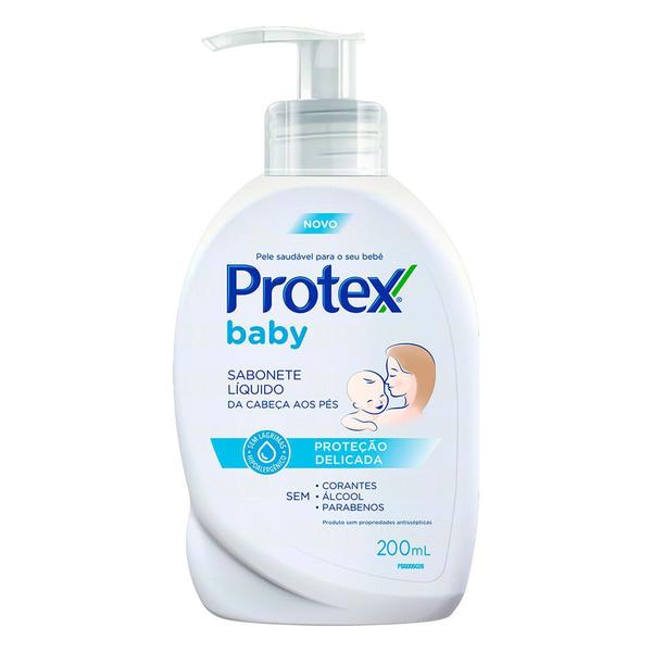 Sabonete Líquido Protex Baby Proteção Delicada 200ml