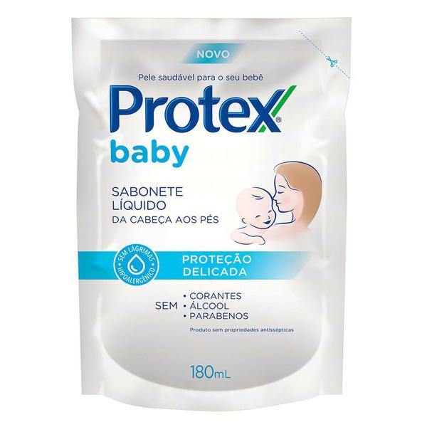 Sabonete Líquido Protex Baby Proteção Delicada Refil 180ml