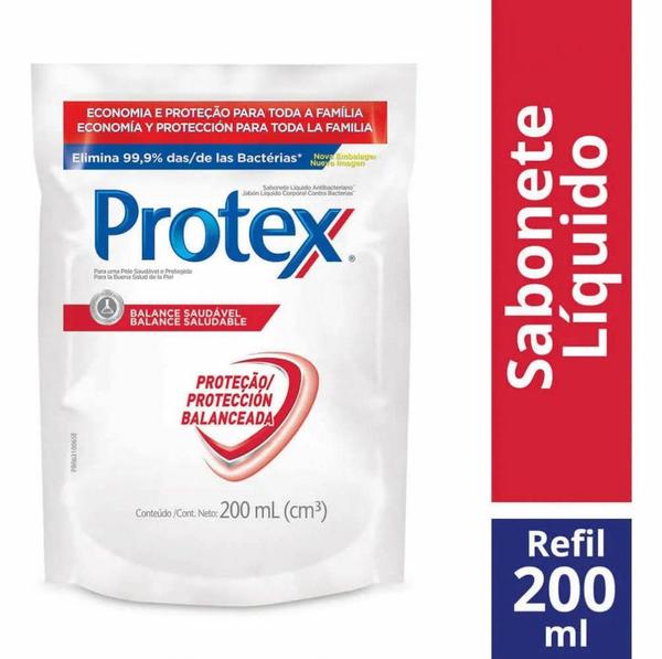 Sabonete Liquido Protex Balance Saudável Refil 200ml - Un - Asseptgel