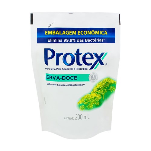 Sabonete Líquido Protex Erva-Doce Refil com 200ml