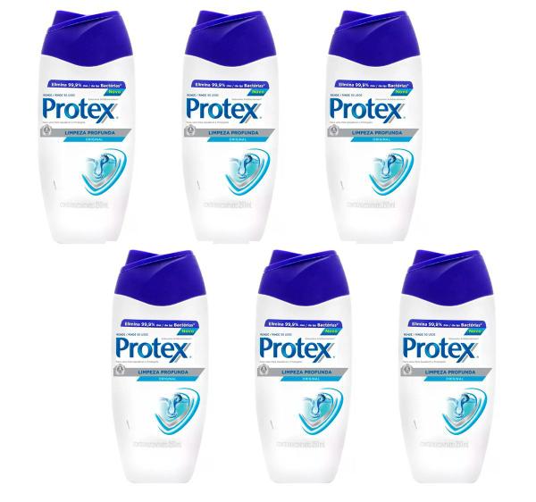 Sabonete Liquido Protex "Limpeza Profunda" - Kit 6un