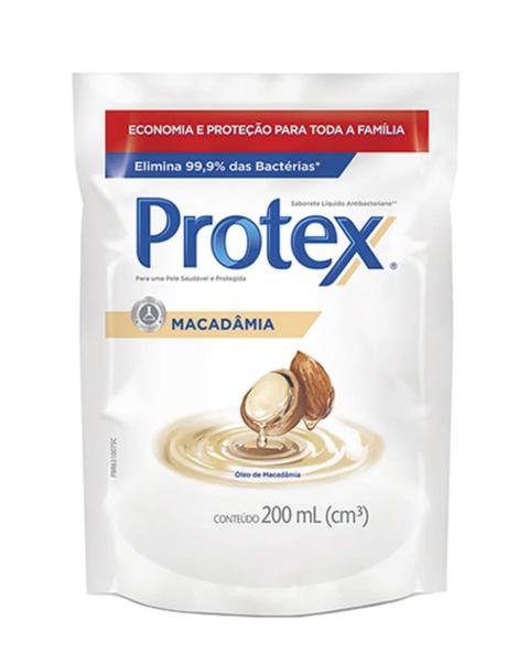 Sabonete Líquido Protex Nutri Protect Macadâmia Refil 200mL