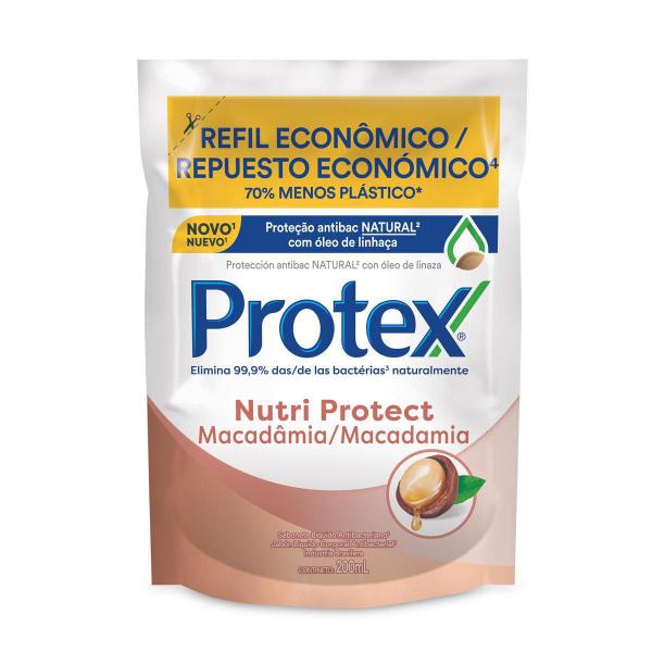 Sabonete Líquido Protex Nutri Protect Macadâmia Refil 200mL