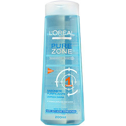 Sabonete Líquido Purificante Limpeza Diária Pure Zone 200g - Dermo Expertise - L'Oréal Paris