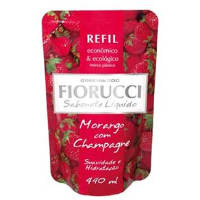 Sabonete Liquido Refil Fiorucci Morango com Champagne