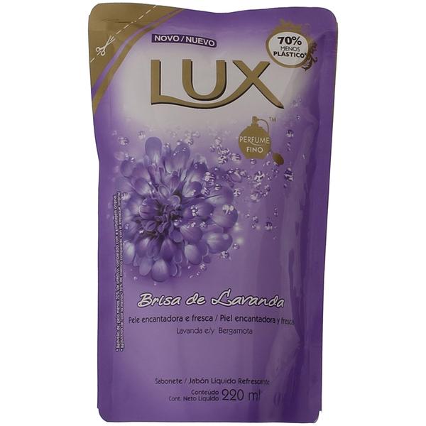 Sabonete Liquido Refil Lux Brisa de Lavanda - 220ml - Unilever