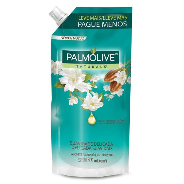Sabonete Líquido Refil Palmolive Naturals Suavidade Delicada - 500ml - Pamolive