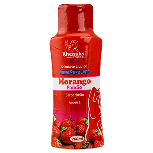 Sabonete Líquido Refrescante Aromático 200ml Morango