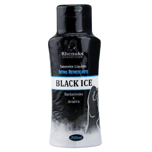 Sabonete Líquido Refrescante Aromático 200ml Rhenuks Black Ice