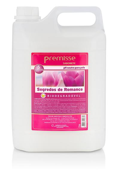 Sabonete Liquido Segredos de Romance 5L Mãos Banho Premisse