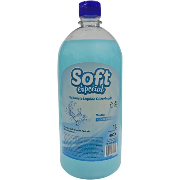Sabonete Liquido SOFT Perolado Neutro 1L - Comprasjau