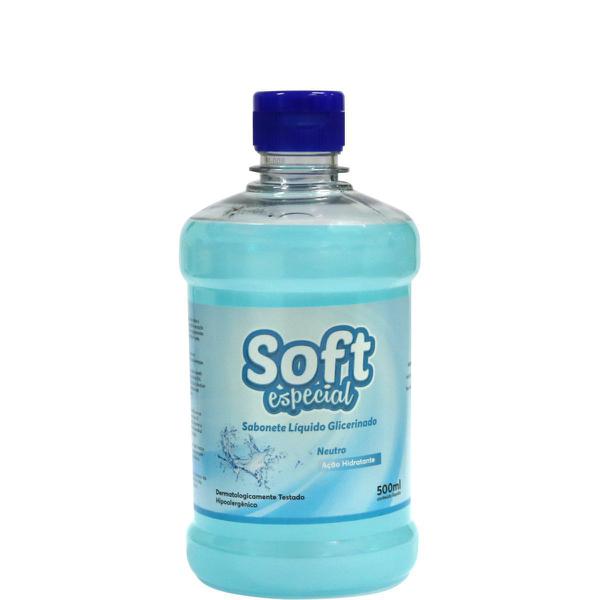 Sabonete Liquido SOFT Perolado Neutro 500ML - Comprasjau