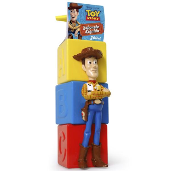 Sabonete Líquido Toy Story Wood 3D 300ml - Biotropic
