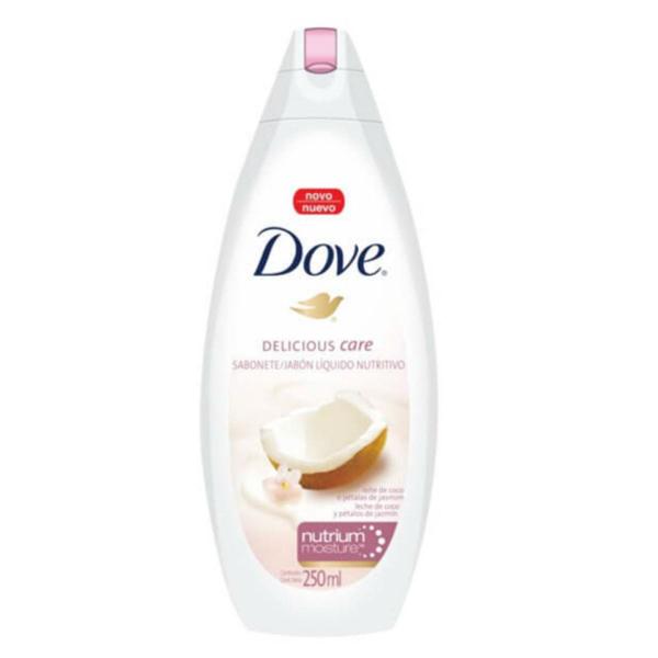 Sabonete Líquido Uso Diário Dove 250ml Coco - Sem Marca
