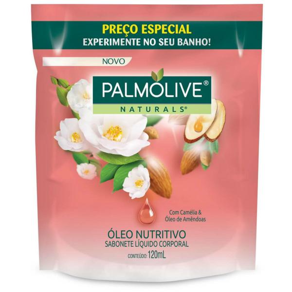 Sabonete Líquido Uso Diário Palmolive 120ml Camélia Refil - Sem Marca