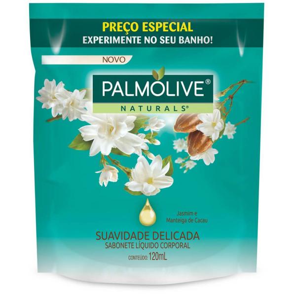 Sabonete Líquido Uso Diário Palmolive 120ml Jasmim Refil - Sem Marca