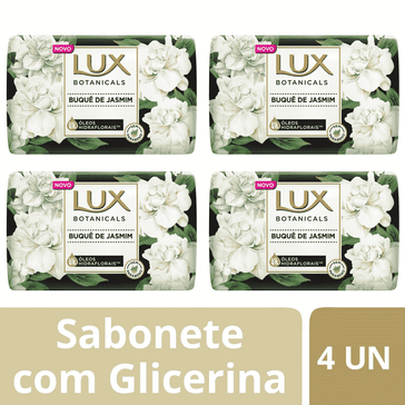 Sabonete Lux Botanicals Buque Jasmin 85g 4 Unidades