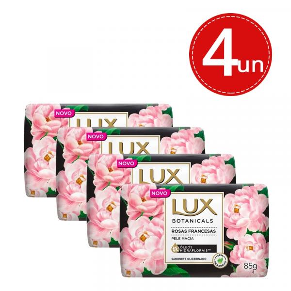 Sabonete Lux Botanicals Rosas Francesas 85g Leve 4 Pague 3