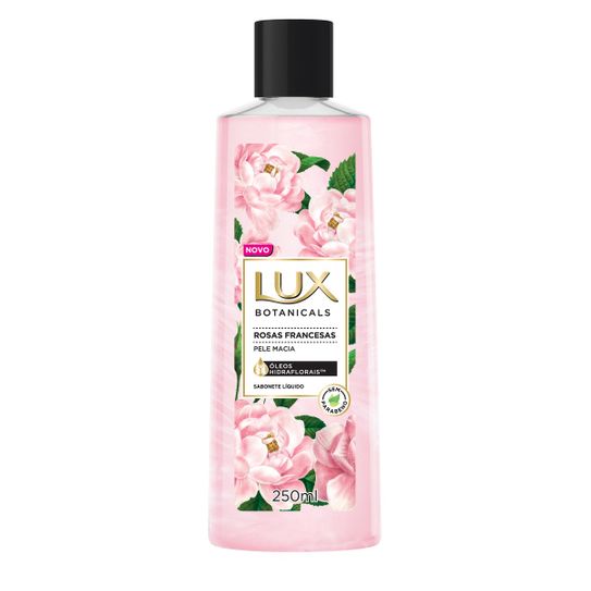 Sabonete Lux Botanicals Rosas Francesas Líquido 250ml