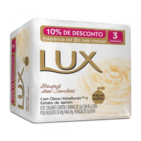 Sabonete Lux Buquê dos Sonhos 85 Gr - 3 Unidades - Unilever