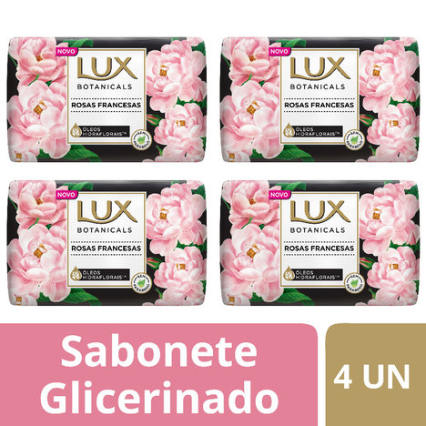 Sabonete Lux Rosas Francesas 85G 4Un