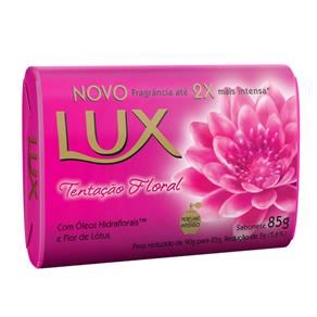 Lux Sabonete Barra Tentação Floral 85G
