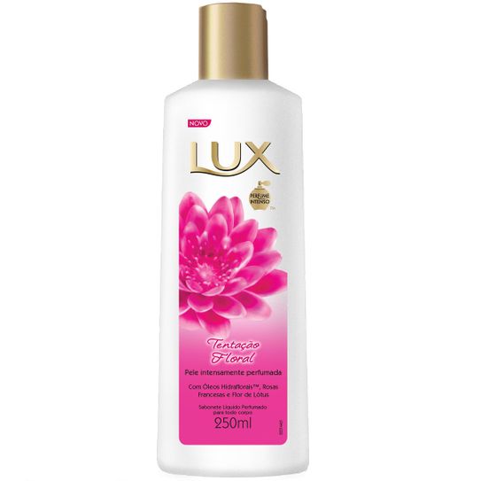 Sabonete Lux Tentação Floral Líquido 250ml