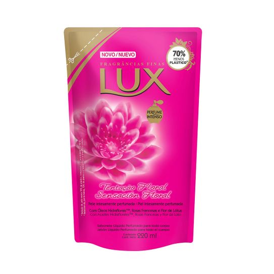 Sabonete Lux Tentação Floral Refil 220ml