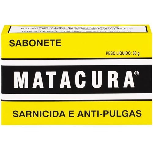 Sabonete Matacura Sarnicida 80 G