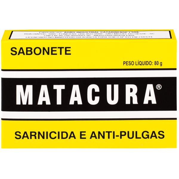 Sabonete Matacura Sarnicida 80 Grs - Aic
