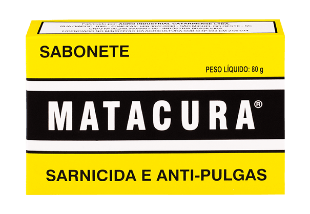 Sabonete Matacura Sarnicida 80g