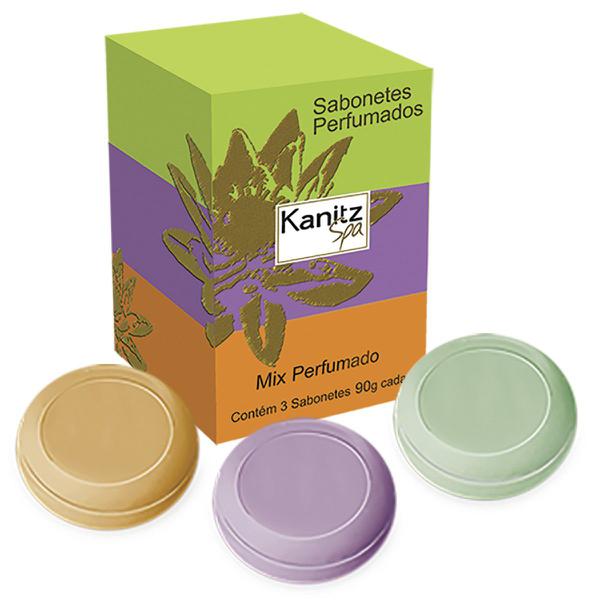 Sabonete Mix Perfumado Kanitz Spa 3x90g
