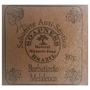Sabonete Natural Antisséptico Barbatimão com Melaleuca Soapness