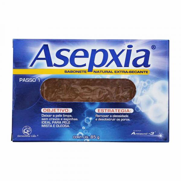 Sabonete Natural Extra-Secante 85g - Asepxia