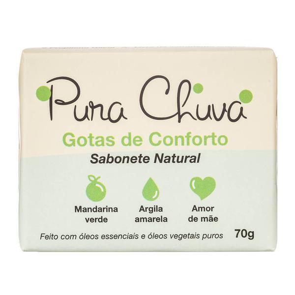 Sabonete Natural Gotas de Conforto 70g Pura Chuva