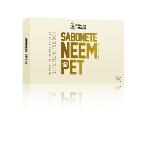 Sabonete Neem Pet Preserva Mundi Natural e Vegano 120g