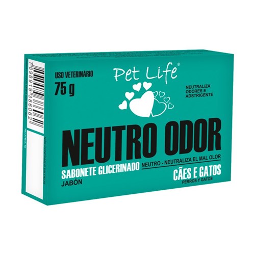Sabonete Neutro Pet Life para Cães e Gatos Neutro