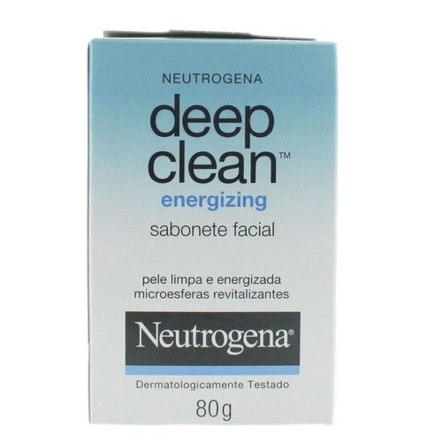 Sabonete Neutrogena Deep Clean Energizing com 80g