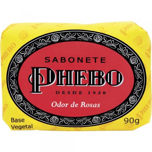 Sabonete Odor de Rosas 90g - 12 Unidades - Phebo