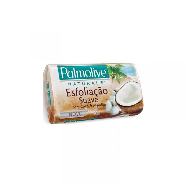 Sabonete Palmolive Esfoliação Coco e Algodão 90G