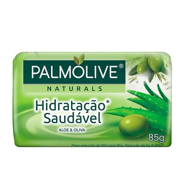 Sabonete Palmolive Hidratação Saudável Aloe e Oliva 85g