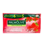 Sabonete Palmolive Naturals Segredo Sedutor Framboesa E Turmalina Leve 6 Pague 5 Unidades 85 G