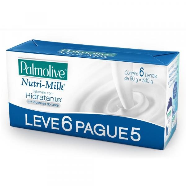Sabonete Palmolive Nutri-Milk 90g C/6