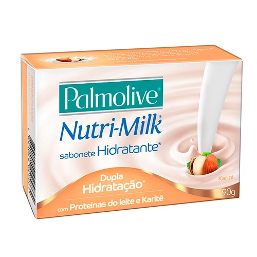 Sabonete Palmolive Nutri-Milk Dupla Hidratação com 90g