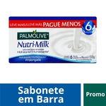 Sabonete Palmolive Nutri-Milk Hidratante c/ 6 Unidades