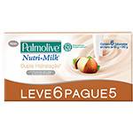Sabonete Palmolive Nutrimilk Dupla Hidratação Leve 6 Pague 5 90G