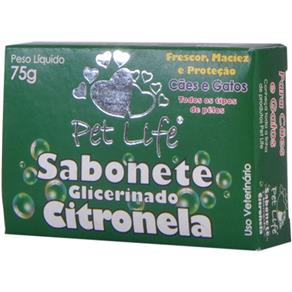 Sabonete Pet Life Citronela 75g