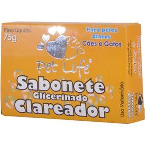 Sabonete Pet Life Clareador 75g