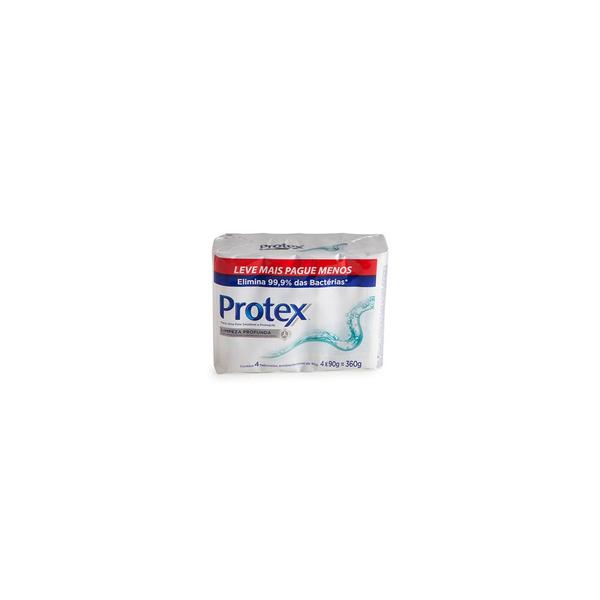 Sabonete Protex Antibacteriano Limpeza Profunda 90g 4 Unidades com 10 de Desconto